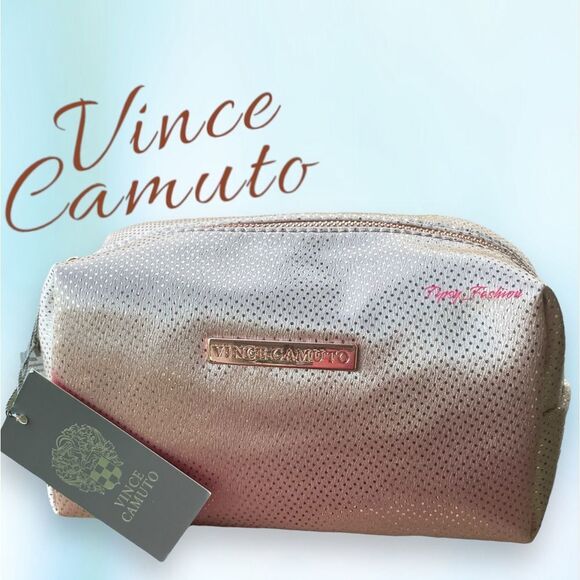 Vince Camuto Makeup Toiletries Travel Bag - Picture 1 of 10